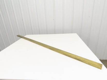 360 Yellow Brass Stock Rectangle Flat Bar 3/4"x 2"x 68-13/16"L  27lbs