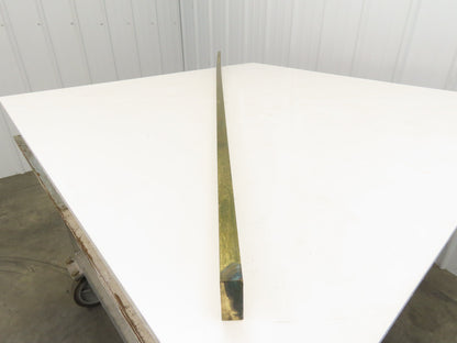 360 Yellow Brass Stock Rectangle Flat Bar 3/4"x 2"x 68-13/16"L  27lbs