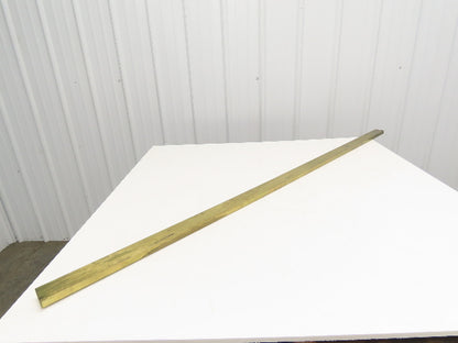 360 Yellow Brass Stock Rectangle Flat Bar 3/4"x 2"x 68-13/16"L  27lbs