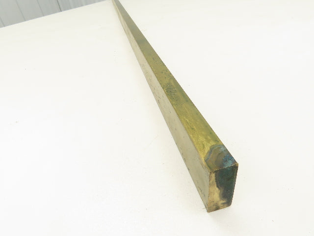 360 Yellow Brass Stock Rectangle Flat Bar 3/4"x 2"x 68-13/16"L  27lbs