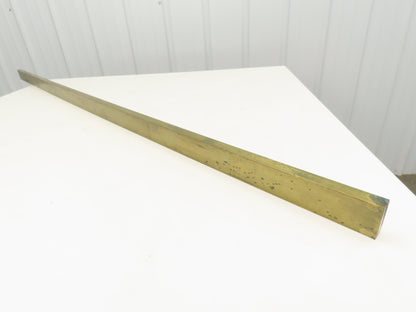 360 Yellow Brass Stock Rectangle Flat Bar 3/4"x 2"x 68-13/16"L  27lbs