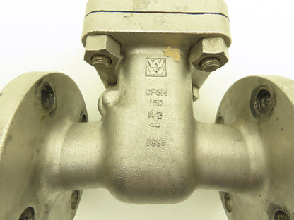 William E. Williams Valve S151F6 Swing Check Valve 1-1/2" ANSI Flange Class 150