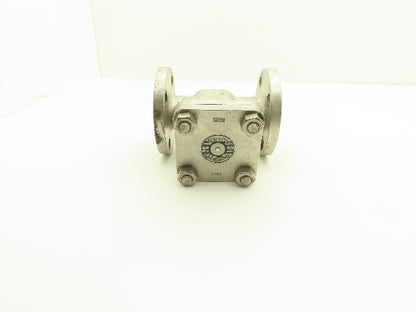 William E. Williams Valve S151F6 Swing Check Valve 1-1/2" ANSI Flange Class 150