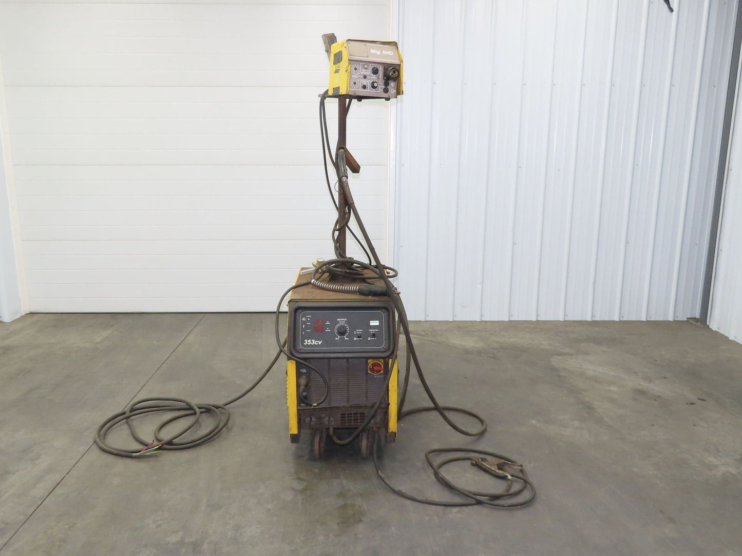 ESAB 353CV Mig Welder 450 amp DC Arc Mig 4HD Wire Feeder 230/460v/575V 3PH