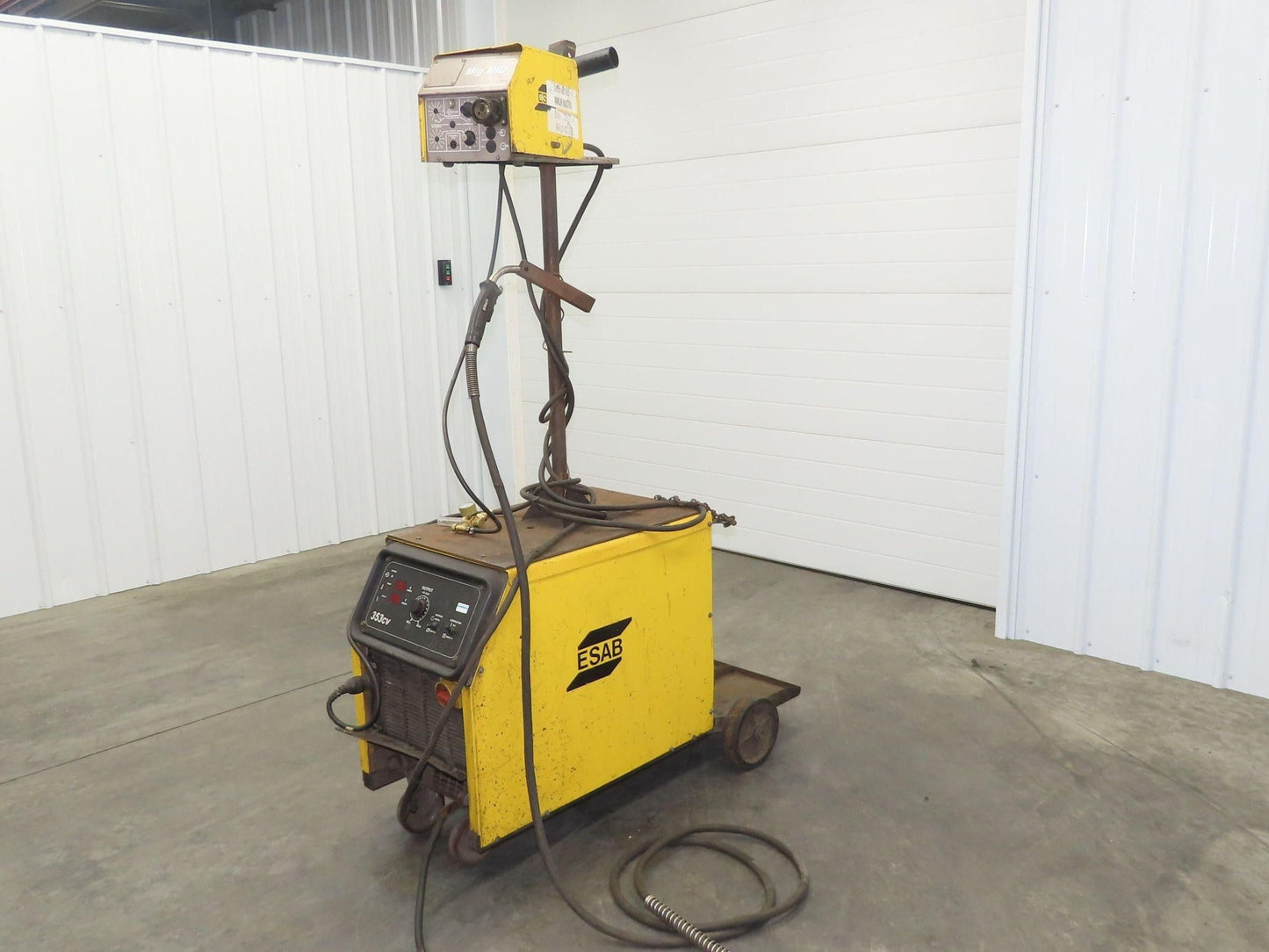 ESAB 353CV Mig Welder 450 amp DC Arc Mig 4HD Wire Feeder 230/460v/575V 3PH