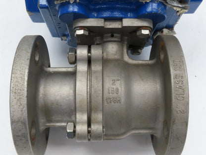 Flowserve 2" Stainless Ball Valve Compact II Pneumatic Actuator C35 SR-2C IMP