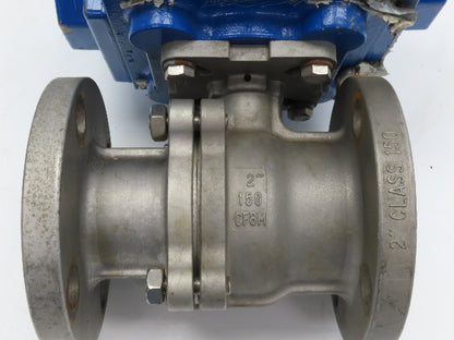Flowserve 2" Stainless Ball Valve Compact II Pneumatic Actuator C35 SR-2C IMP