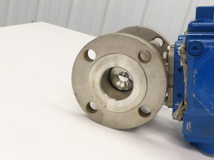 Flowserve 2" Stainless Ball Valve Compact II Pneumatic Actuator C35 SR-2C IMP