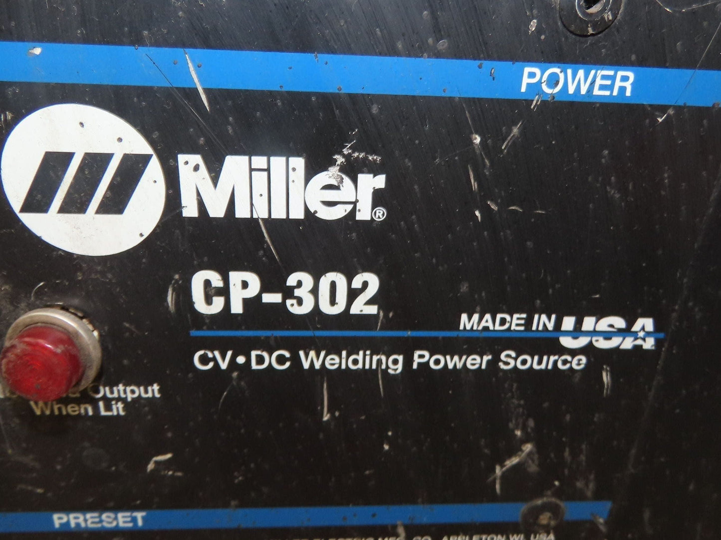 Miller CP-302 Mig Welder 300 amp 60 Series 24V Feeder 200/230/460v 3PH