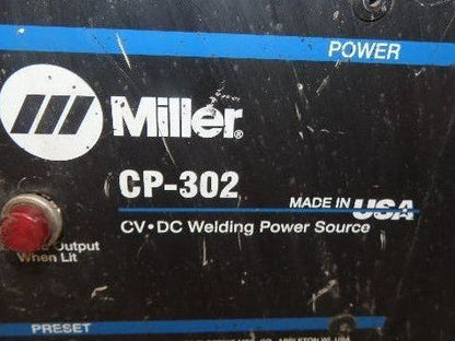 Miller CP-302 Mig Welder 300 amp 60 Series 24V Feeder 200/230/460v 3PH