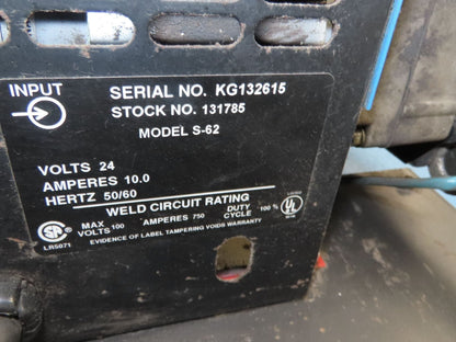 Miller CP-302 Mig Welder 300 amp 60 Series 24V Feeder 200/230/460v 3PH