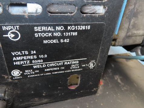 Miller CP-302 Mig Welder 300 amp 60 Series 24V Feeder 200/230/460v 3PH