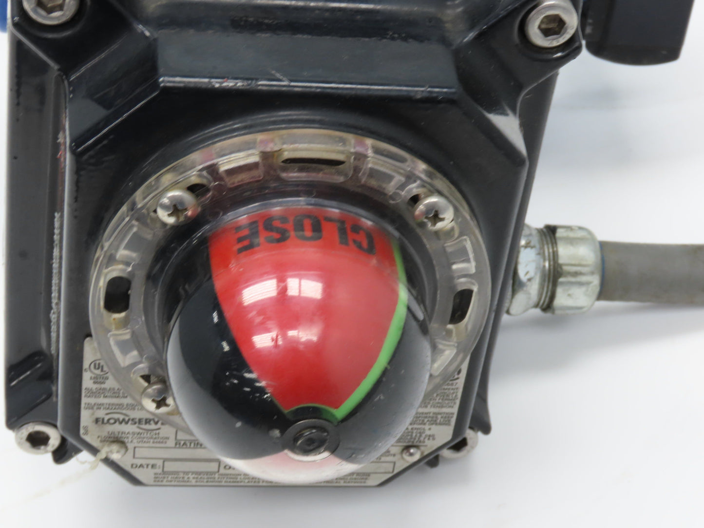 Flowserve 1-1/2" Stainless Ball Valve Compact II Pneumatic Actuator C30 SR-2C
