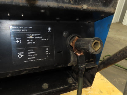 Miller CP-302 Mig Welder 300 amp 195112 24V Feeder 200/230/460v 3PH With Cart