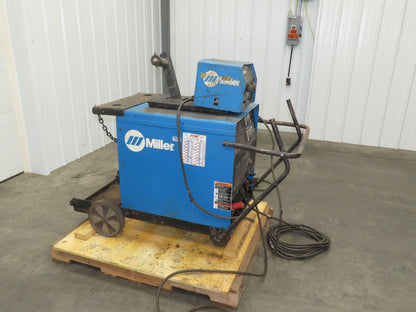 Miller CP-302 Mig Welder 300 amp 195112 24V Feeder 200/230/460v 3PH With Cart