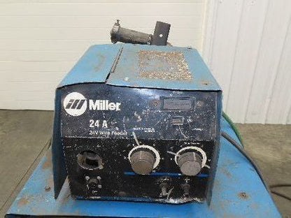 Miller CP-302 Mig Welder 300 amp 195112 24V Feeder 200/230/460v 3PH With Cart