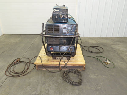 Miller CP-302 Mig Welder 300 amp 195112 24V Feeder 200/230/460v 3PH With Cart