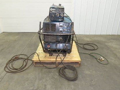 Miller CP-302 Mig Welder 300 amp 195112 24V Feeder 200/230/460v 3PH With Cart