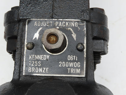 Kennedy 0611 Gate Valve 5" 125S Bronze seat 2000psi WOG Trim