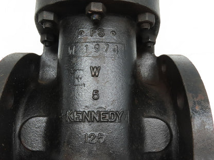 Kennedy 0611 Gate Valve 5" 125S Bronze seat 2000psi WOG Trim