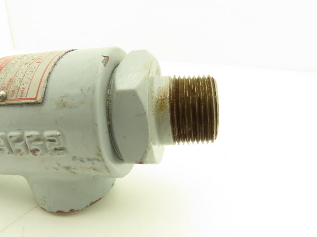 Hydroseal 14E3M0V00/J5 1" Relief Valve 100psig 53gpm Capacity