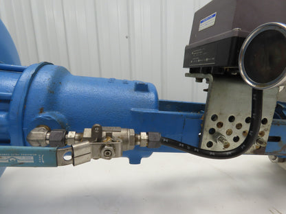 Metso Automation Globe Valve 3" 316SS Class 600 1440psi Pneumatic Positioner