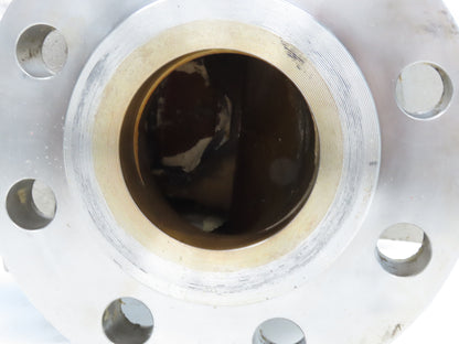 Metso Automation Globe Valve 3" 316SS Class 600 1440psi Pneumatic Positioner