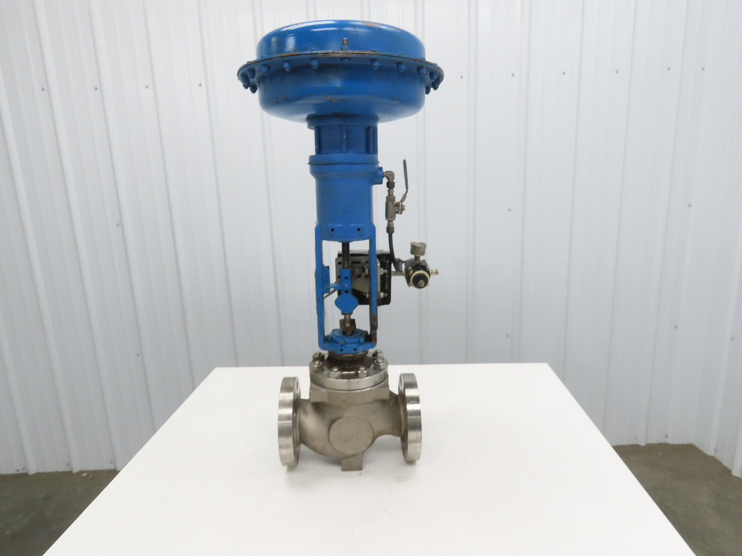 Metso Automation Globe Valve 3" 316SS Class 600 1440psi Pneumatic Positioner