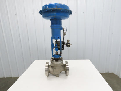 Metso Automation Globe Valve 3" 316SS Class 600 1440psi Pneumatic Positioner