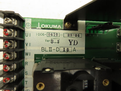 Okuma BLII-D15A Servo Drive Amplifier 15A Ver 3.1