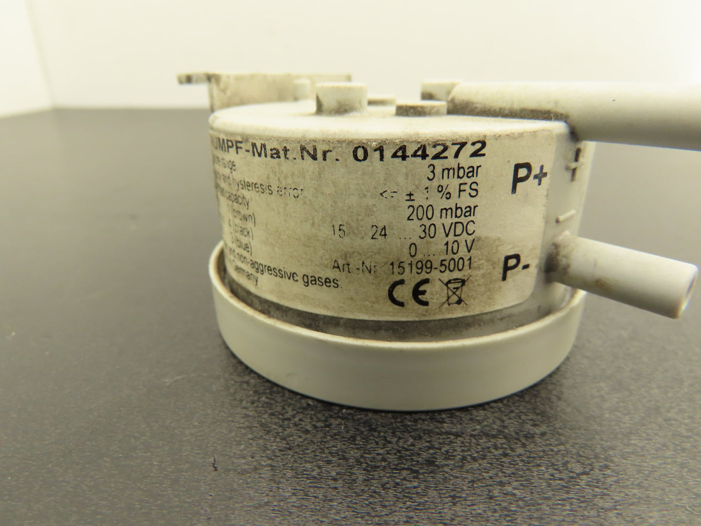 Trumpf 0144272 Pressure Switch Beck 15199-5001 3mbar 0.043511367 psi