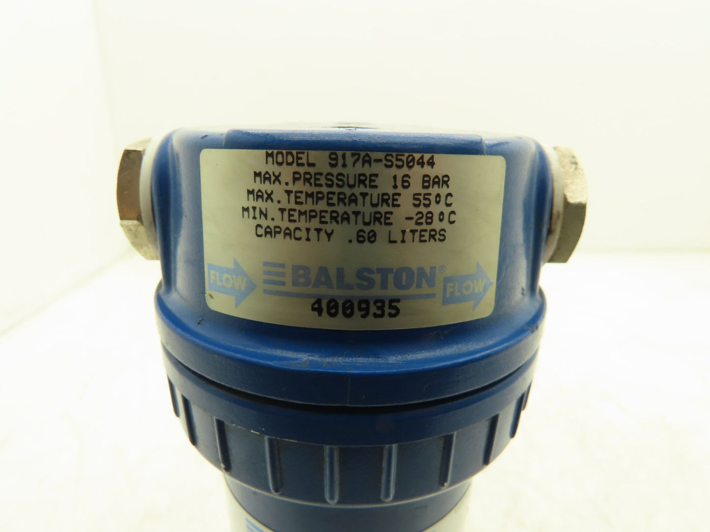 Balston 917A-S5044 Pneumatic Filter Assembly 230psi 130°F