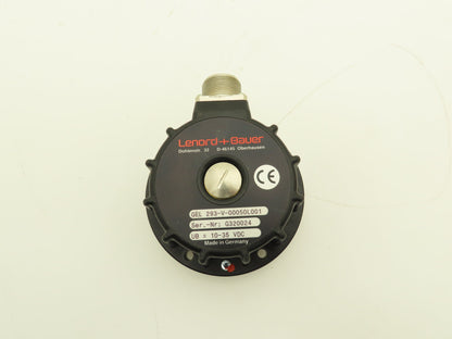 Lenord + Bauer GEL 293-V-00050L001 Incremental Rotary Encoder 10-35vdc 50ppr