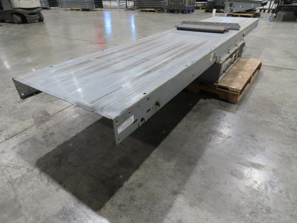 Automotion 30" Slider Bed Belt Conveyor Spring Take-Up 12' Section