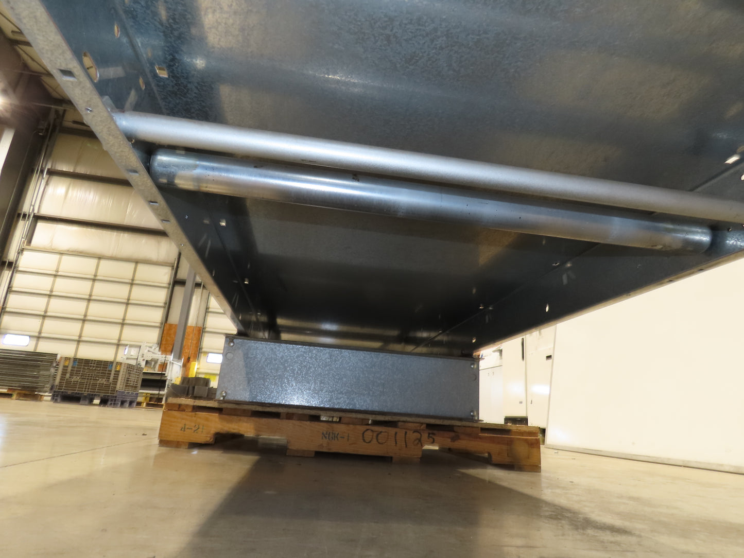 Automotion 30" Slider Bed Belt Conveyor Spring Take-Up 12' Section