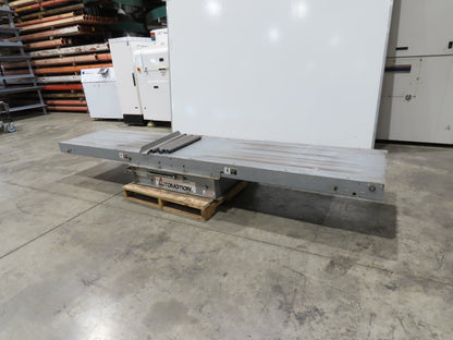 Automotion 30" Slider Bed Belt Conveyor Spring Take-Up 12' Section