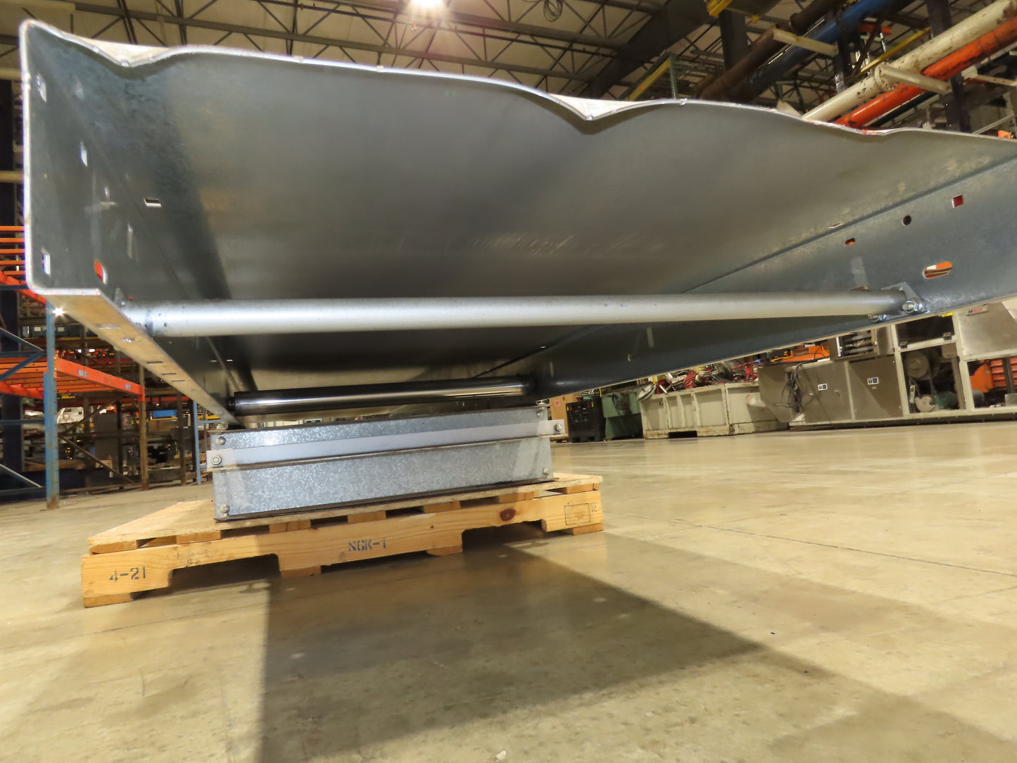 Automotion 30" Slider Bed Belt Conveyor Spring Take-Up 12' Section