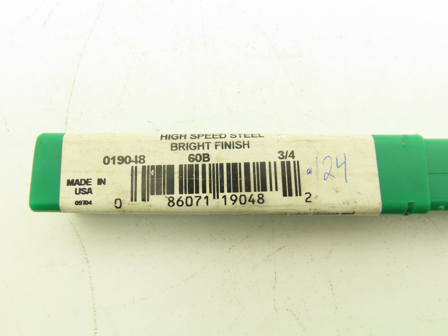 Bright Finish 019048 Drill Blank High Speed Steel 60B 3/4 .124 L#588 M42