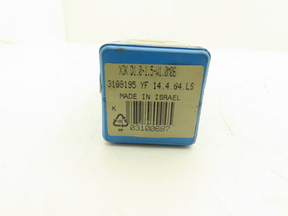 Iscar XDK D1.0-1.5-W1.0-M06 Indexable Milling Cutter 1" Shank Assembly