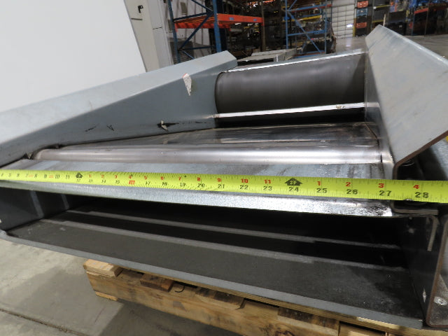 Automotion 30" Flat to Incline Belt Conveyor End Drive Dump Section 60 FPM 460V