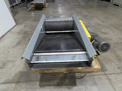 Automotion 30" Flat to Incline Belt Conveyor End Drive Dump Section 60 FPM 460V