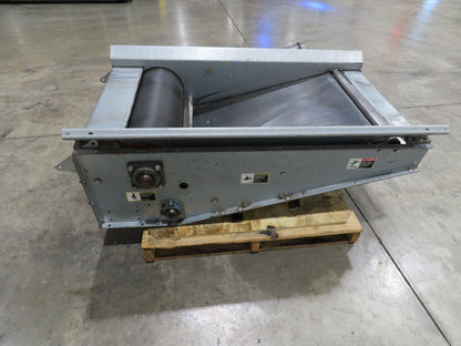 Automotion 30" Flat to Incline Belt Conveyor End Drive Dump Section 60 FPM 460V