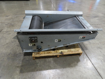 Automotion 30" Flat to Incline Belt Conveyor End Drive Dump Section 60 FPM 460V