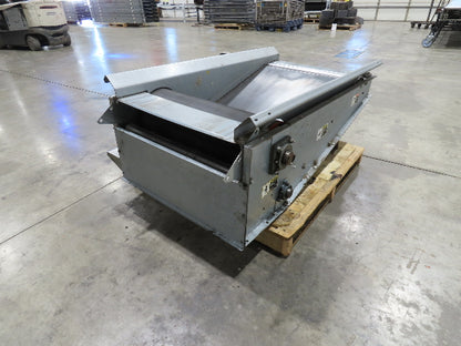 Automotion 30" Flat to Incline Belt Conveyor End Drive Dump Section 60 FPM 460V