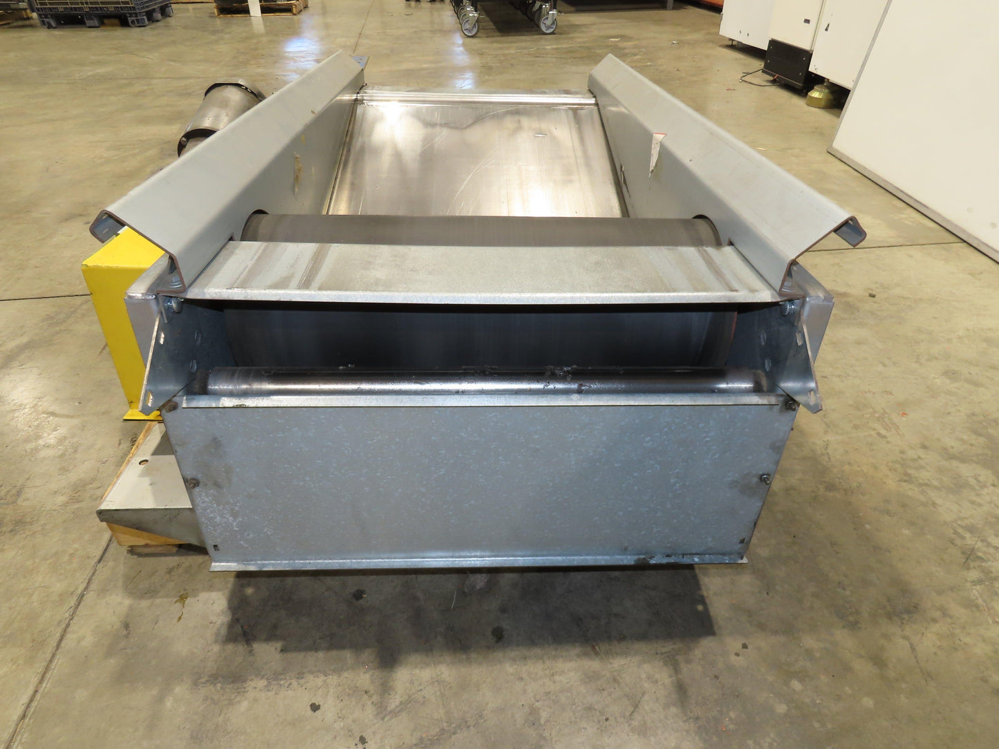 Automotion 30" Flat to Incline Belt Conveyor End Drive Dump Section 60 FPM 460V