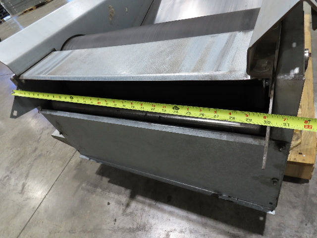 Automotion 30" Flat to Incline Belt Conveyor End Drive Dump Section 60 FPM 460V