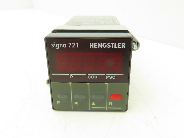Hengstler 0721101 Signo 721 Digital Counter 60kHz 5-Digit 2-Line