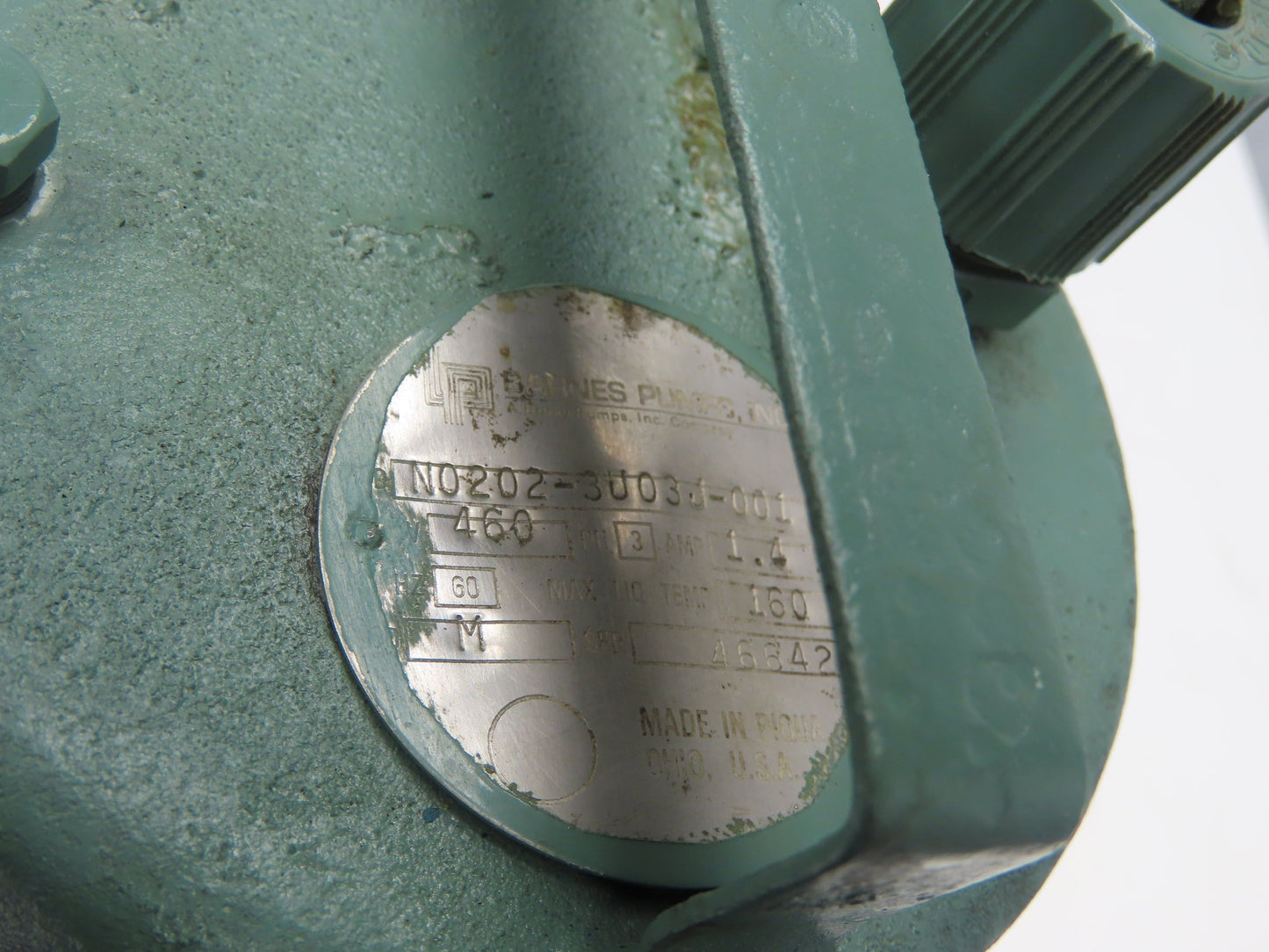 Barnes EH542L Submersible Effluent Sewage Sump Pump 2"NPT 1/2Hp 460V 3PH