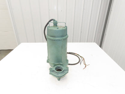 Barnes EH542L Submersible Effluent Sewage Sump Pump 2"NPT 1/2Hp 460V 3PH