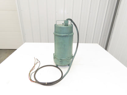 Barnes EH542L Submersible Effluent Sewage Sump Pump 2"NPT 1/2Hp 460V 3PH